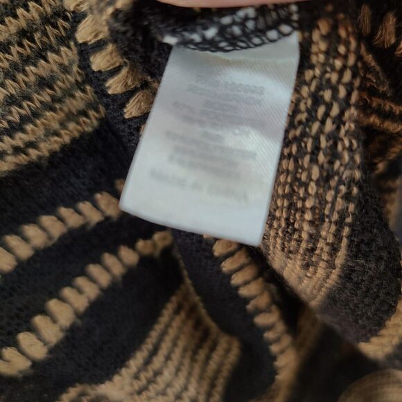 Charming Charlie Womens Top Multi-Color Size Small 3/4 Sleeve Pullover Striped - Picture 7 of 12